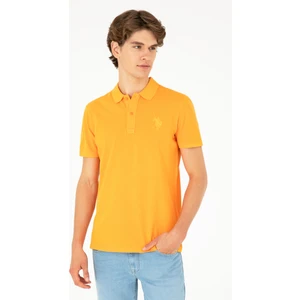 U.S. Polo Assn. Erkek Turuncu Tişört Basic 50279591-VR051