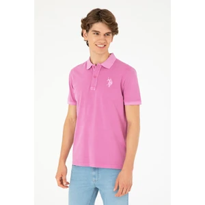 U.S. Polo Assn. Erkek Menekşe Tişört Basic 50279591-VR037