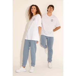 U.S. Polo Assn. Erkek Beyaz Tişört 50289283-VR013