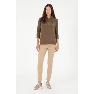 U.S. Polo Assn. Kadın Kum Pantolon (Kanvas-Chino) 50290499-VR085