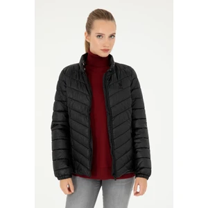 U.S. Polo Assn. Kadın Siyah Mont 50292657-VR046