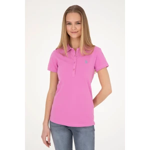 U.S. Polo Assn. Kadın Menekşe Tişört Basic 50280057-VR037