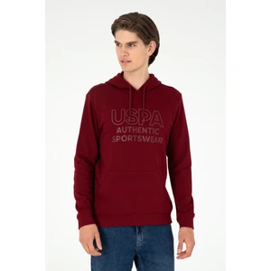 U.S. Polo Assn. Erkek Bordo Sweatshirt 50293439-VR014