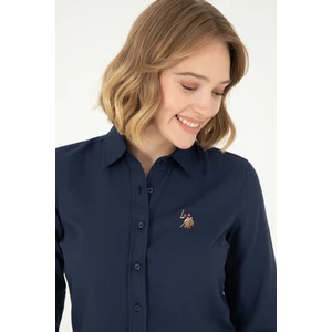 U.S. Polo Assn. Kadın Lacivert Gömlek Basic 50295704-VR033