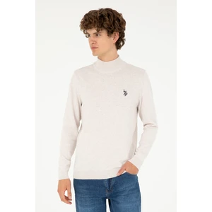 U.S. Polo Assn. Erkek Taş Melanj Kazak /Triko 50293499-VR225
