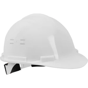 Vidalı Baret Ge 1548  Beyaz (Hava Delikli+Kulaklık Takılabilir)