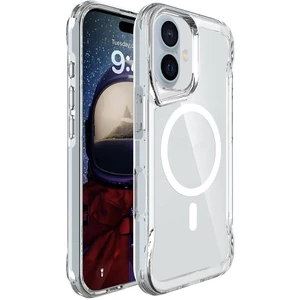 Case 4u Apple iPhone 16 Plus Kılıf Magsafe Şarj Özellikli T-Max Magsafe Kapak Şeffaf
