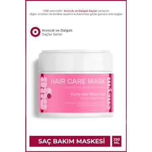 Enzym Cosmetics Kıvırcık ve Dalgalı Saçlar İçin Saç Bakım Maskesi Bukle Belirginleştirici 250 ml