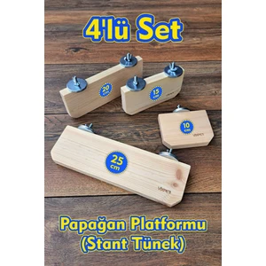 Lory 4'lü Set Papağan Kafes Standı | Paraket | Lori | Sultan | Muhabbet | Forpus | Monk | Cennet | Sevda | Kayık | Kakariki | Senegal