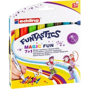 Nusrat Bilişim Edding Keçeli Kalem Yuvarlak Uçlu Funtastıcs Sihirli 7+1 4-13-8-099