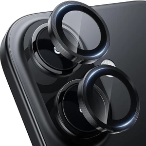 Apple iPhone 16 Plus ile Uyumlu Safir Damla Tekli Kamera Lens Koruyucu