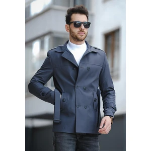 Lusaka Su Itici Slim Fit Kemer Detaylı Trençkot