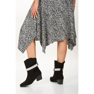 Taşlı Kısa Western Kovboy Bot