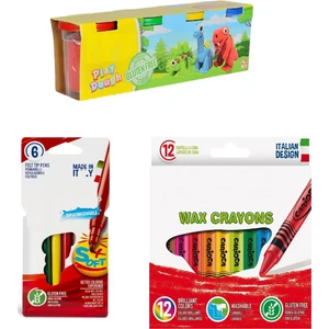 İleri Grup Glutensiz Oyun Hamuru Glutensiz Keçeli Kalem Glutensiz Pastel Boya Seti