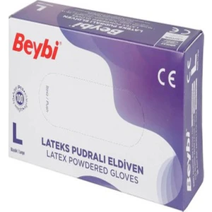 Pudralı Muayene Eldiveni 100'lü