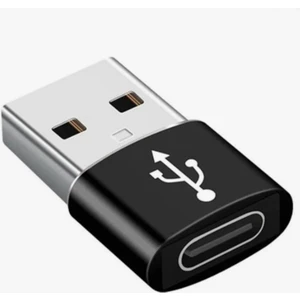 Dönüştürücü Adaptör USB 'den Type-C 'ye Veri Aktarımı Sağlayıcı Şarj Data Çevirici