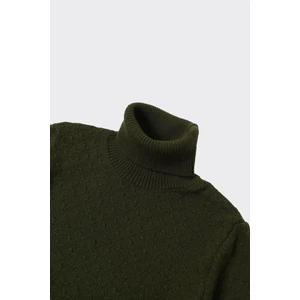 Kadir Büyükkaya Tam Balıkçı Yaka Erkek Pamuklu Kazak - KAW6903W