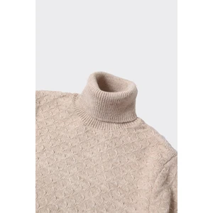 Kadir Büyükkaya Tam Balıkçı Yaka Erkek Pamuklu Kazak - KAW6903W