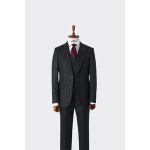 Kadir Büyükkaya Slim Fit Kesim Yelekli Erkek Takım Elbise - Şık ve Rahat Tasarım - KAW1025S