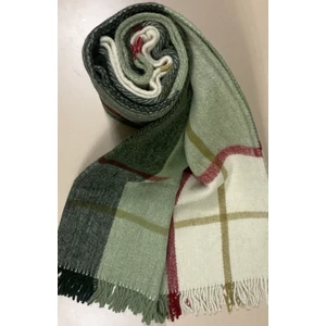 Gençev Home &Selin& %100 Saf Yün Scotch Battaniye Tek Kişilik  160x220 Yün Battaniye - % 100 Saf Yün - Wool