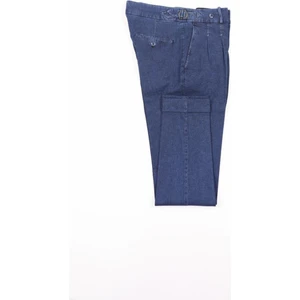 Kadir Büyükkaya Modern Çift Pile Erkek Pamuklu Jean Pantolon - Duble Paça - KAV2210S