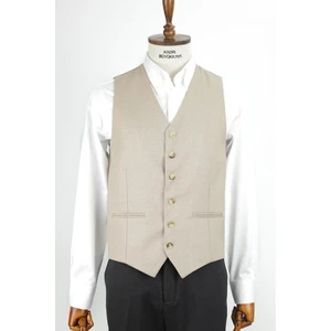 Kadir Büyükkaya Modern ve Şık Slim Fit Viskon Erkek Yelek - KAV1600W