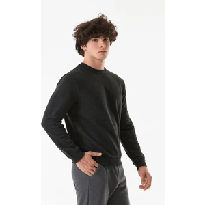 Basic Bisiklet Yaka Sweatshirt