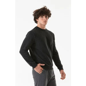 Basic Bisiklet Yaka Sweatshirt