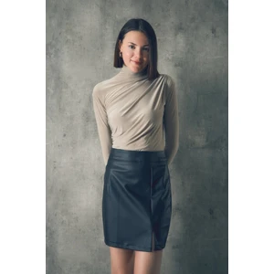 Basic Yanı Büzgülü Bluz