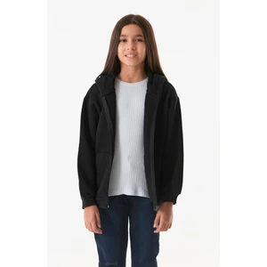 Fermuarlı Kapüşonlu Unisex Çocuk Sweatshirt