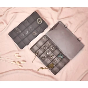 18 Bölmeli Takı-Kolye-Boncuk-Küpe-Bileklik Organizeri