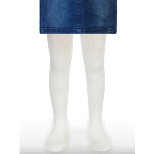 Civil Girls Kız Çocuk Külotlu Çorap 2-12 Yaş Ekru