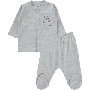 Civil Baby Kız Bebek Pijama Takımı 1-6 Ay Grimelanj