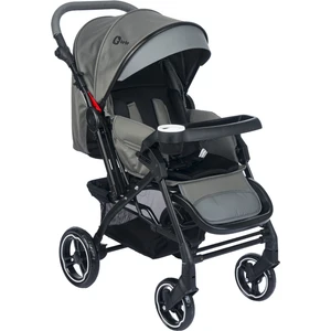 Be-Be Soft Plus Çift Yönlü Bebek Arabası Gri