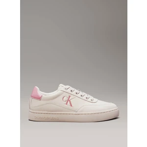 Calvin Klein Bej - Pembe Kadın Sneaker YW0YW015850GH