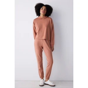 Camel Yüksek Bel Silky Touch Eşofman Altı