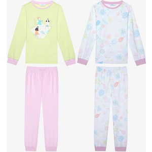 Kız Çocuk Tennis Picnic 2li Çok Renkli Pijama Takımı