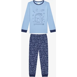 Unisex Çocuk Minions Çok Renkli Pijama Takımı