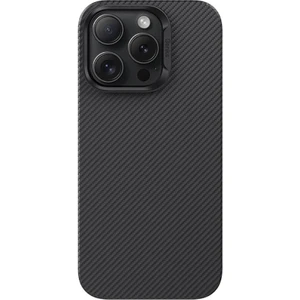 iPhone 16 Pro Max Uyumlu Kılıf  Magsafe Şarj Özellik Magnetik Armorair 600D Kevlar Fiber Siyah