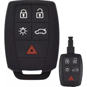 Şenyıldız Aksesuar Volvo S40 S60 C30 C70 V50 XC90 Silikon Anahtar Koruma Kılıfı