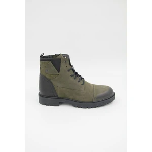 Pierre Cardin Erkek Casual Bot 77650 - Haki Nubuk