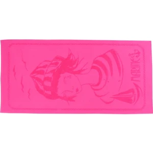 Denizci Kız Plaj Havlusu Pembe 140 x 70  cm