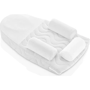 Kiraz Çekirdekli Reflu Ve Düz Kafa Yastığı Beyaz