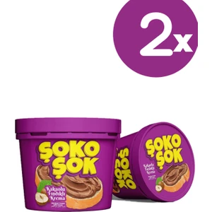 Şoko Şok Kakaolu Fındıklı Krema 1kg x 2 Adet