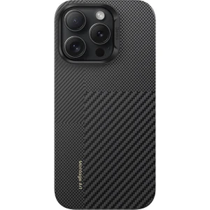 iPhone 16 Pro Uyumlu Kılıf Magsafe Şarj Özellikli Karbon Fiber  Montage Armorair Kevlar Siyah