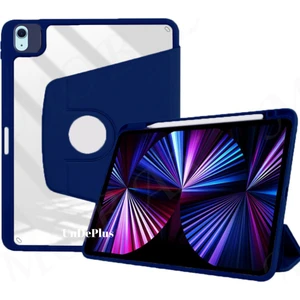 Apple iPad Air 11inç M2/M3 Kılıf Termik Kalem Bölmeli Dönebilen Standlı Kılıf 2025-2024