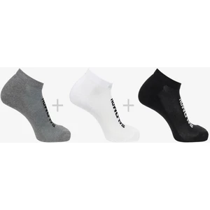 LC208714 Everyday Low 3 Pack Çorap - Siyah Gri Beyaz