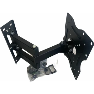 Ata Elektronik 50CM Kol Uzunluk - 22-49 Inç Hareketli Siyah LCD LED Tv Monitör Duvar Askı Aparatı 55-124 Ekran Arası 30 kg Taşır