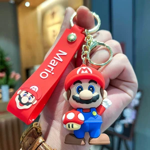 Karikatür Mario Anahtarlık Çanta Dekorasyonu Küçük Hediye (Yurt Dışından)