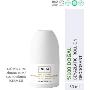 %100 Doğal Roll On Deodorant Lekesiz 50 ml